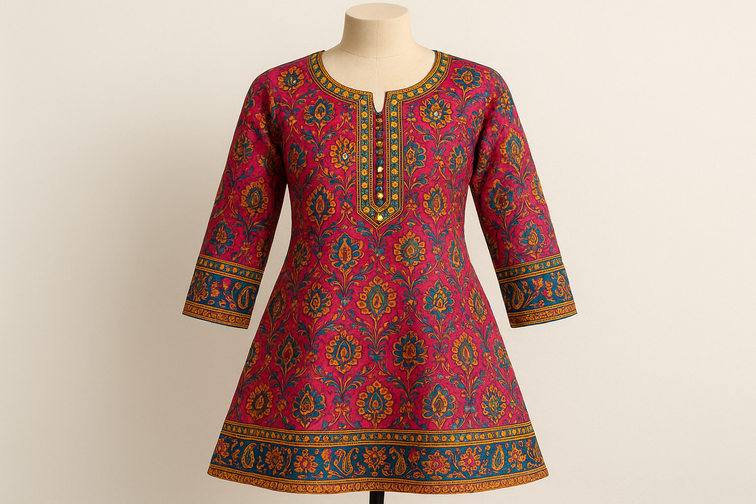 a image for women jaipuri kurti