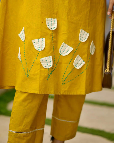 Beautiful Cotton Indian Women's Co-ord Set