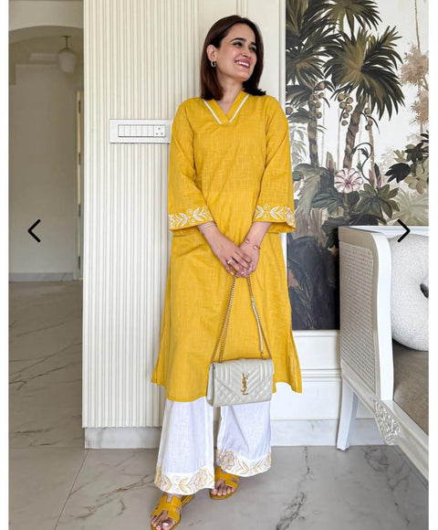 Trendy New Kurti Pant Set For Women's